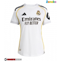 Ženske Nogometnih dresov Real Madrid Domači 2025-26 Kratki rokavi